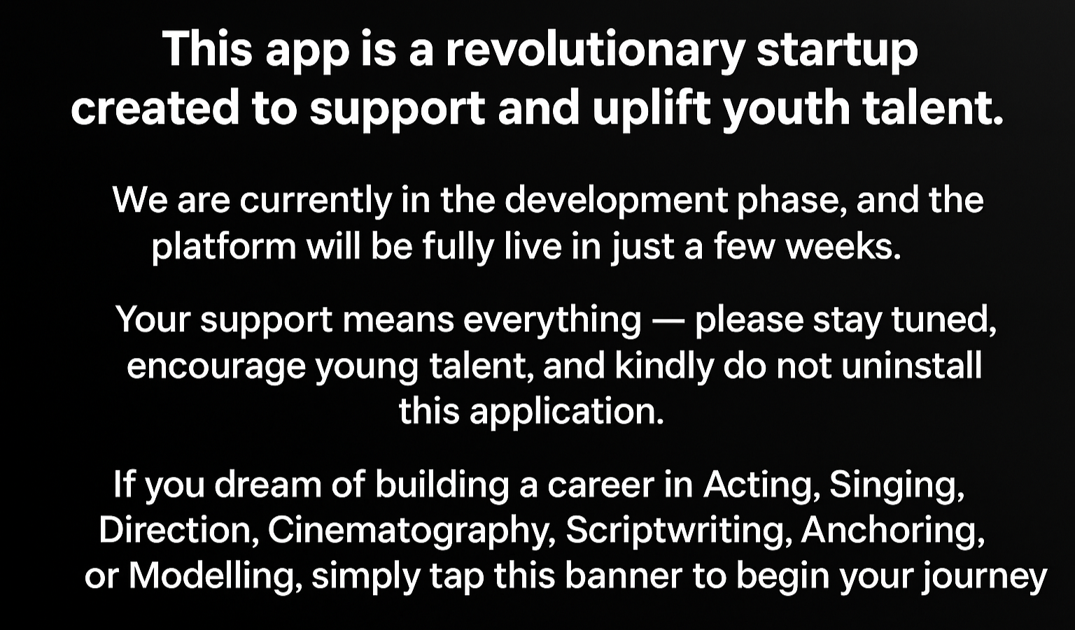 Please Don't Uninstall This App